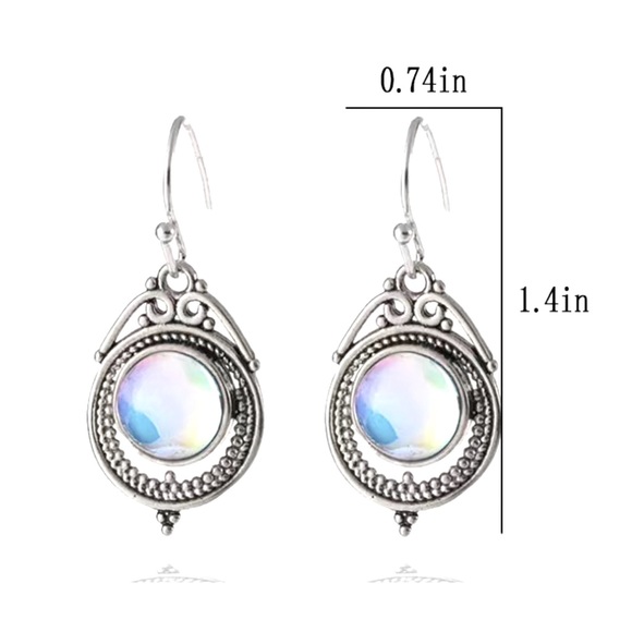 Jewelry Vintage Moonstone Earrings Poshmark